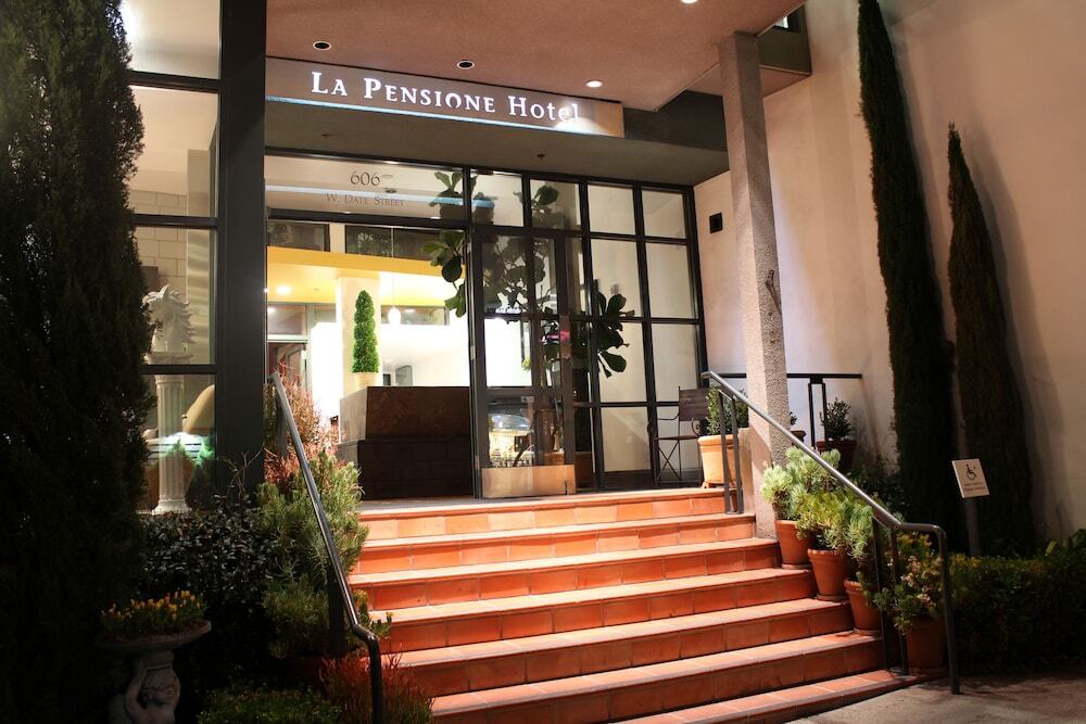 La Pensione Hotel San Diego Eksteriør billede